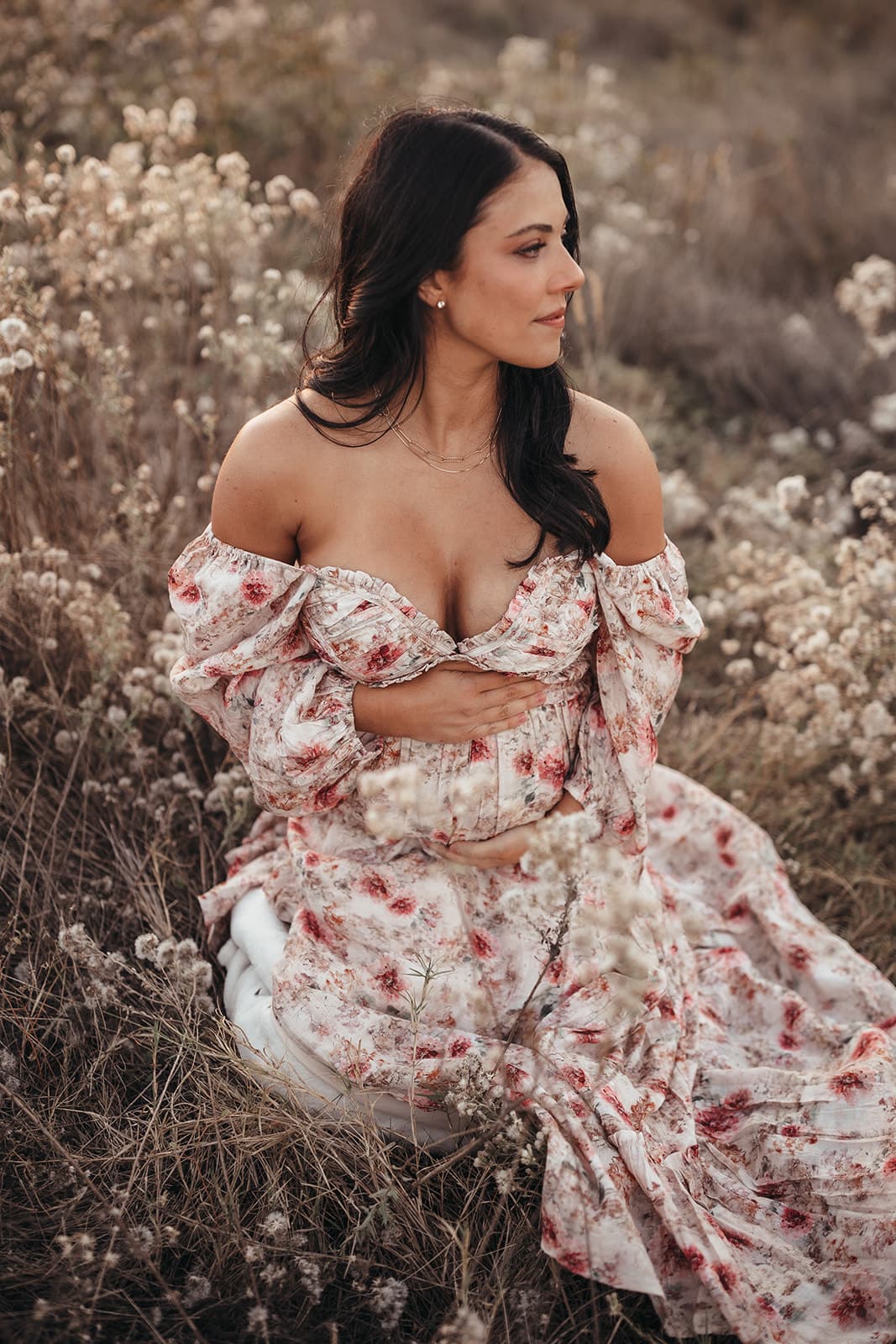 Maternity photography session in Frisco Texas