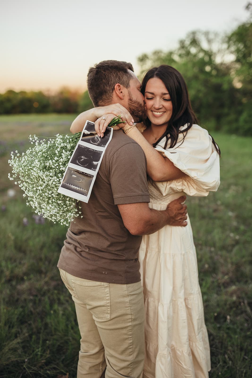 Baby announcement photography session